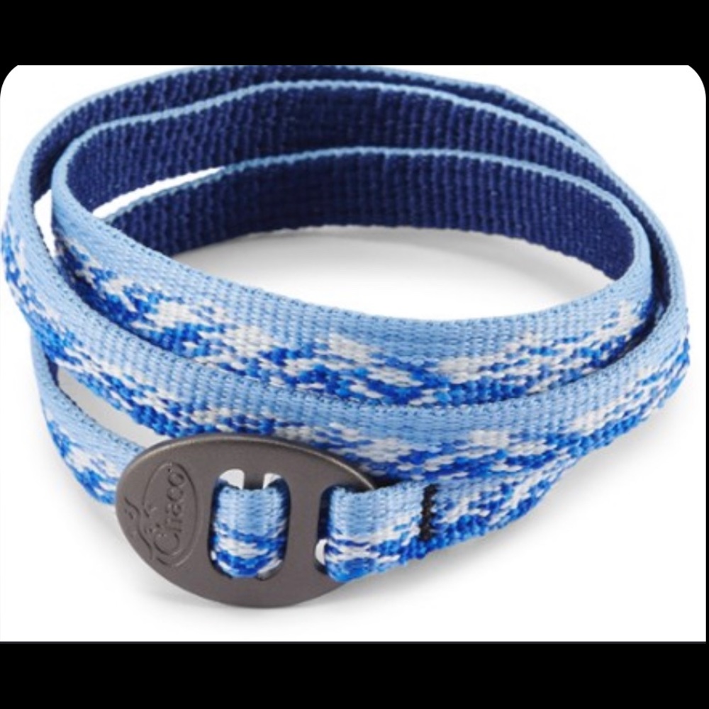 Blue Chaco wrist wrap / bracelet